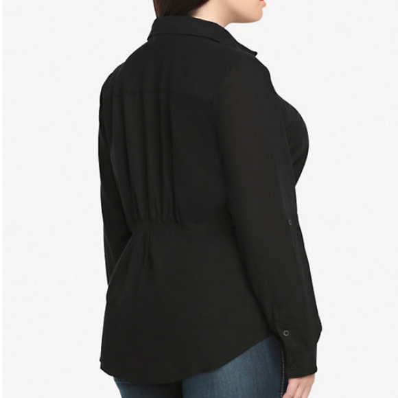 Torrid black blouse - Picture 3 of 7